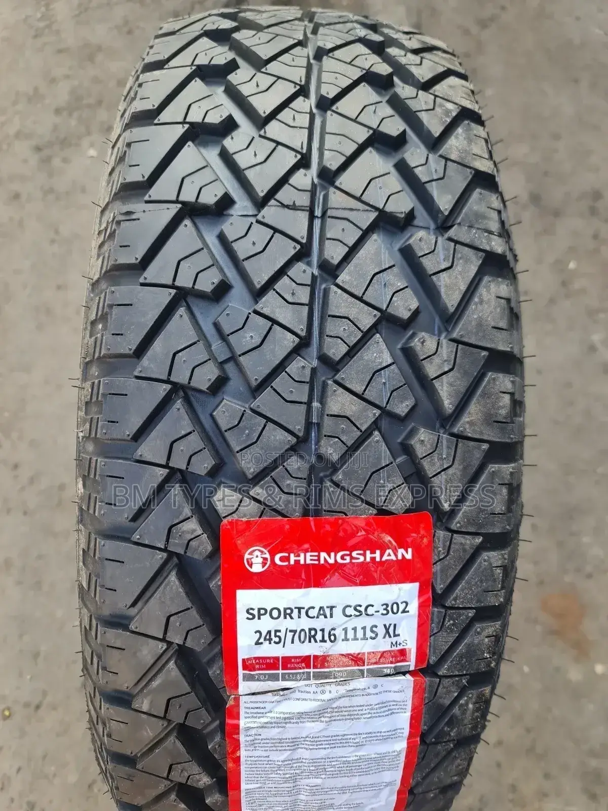 245 /70 R16 Chengshan