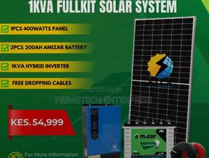 1kva Fullkit Solar System With Amizar Battery - thumbnail 2