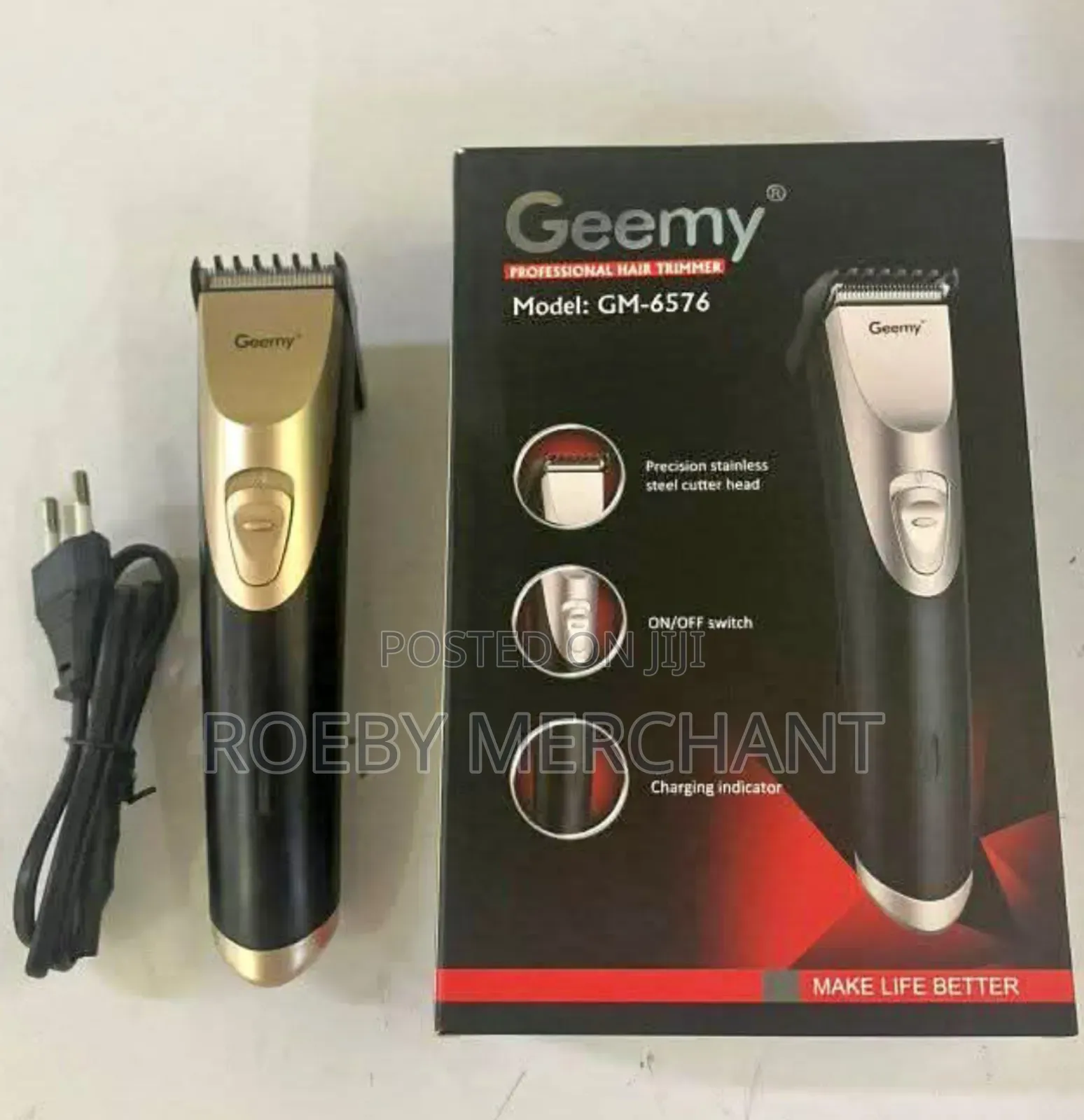 Geemy Professional Hair Trimmer/Hair Shaving Machine