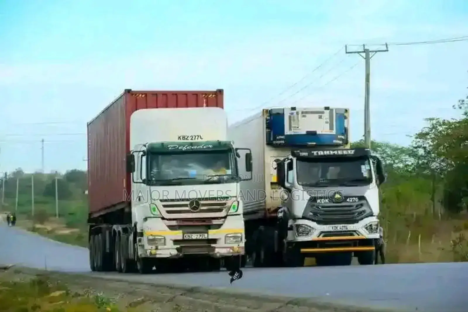 Transit Trailers Accessible for Hoisting and Logistics