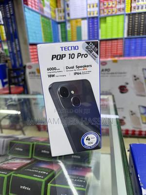 New Tecno Pop 10 Pro 128 GB Black - main view