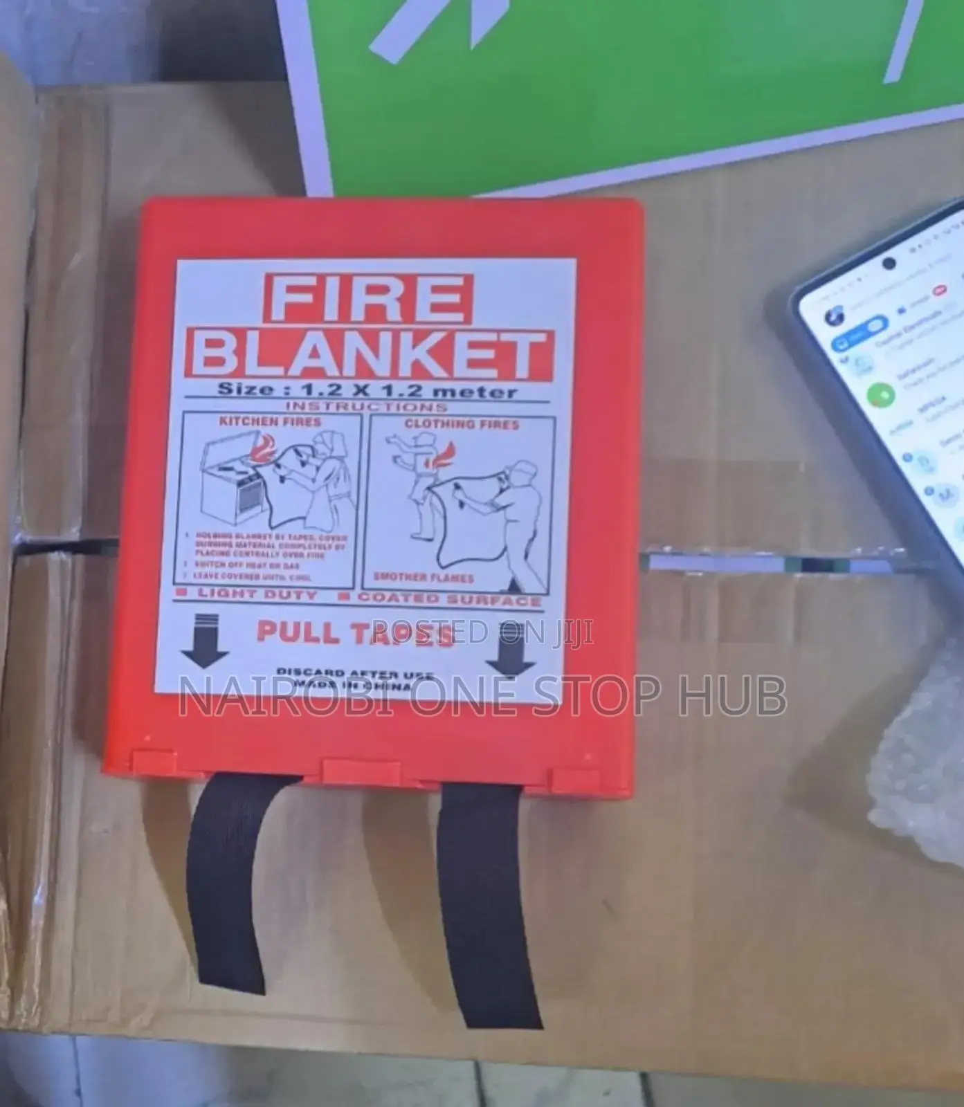 Reusable Fire Blanket For Home And Office