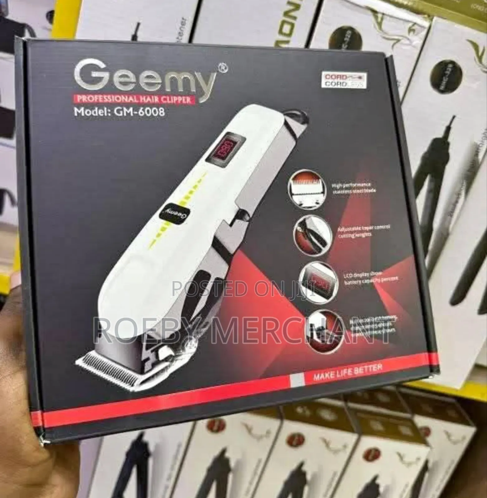 Cordless Shaving Machine/Geemy Cordless Shaving Machine