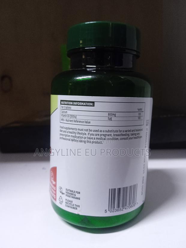 Chewable Calcium 400mg With Vitamin D3- 60 Lemon Flavoured Tablets - thumbnail 2