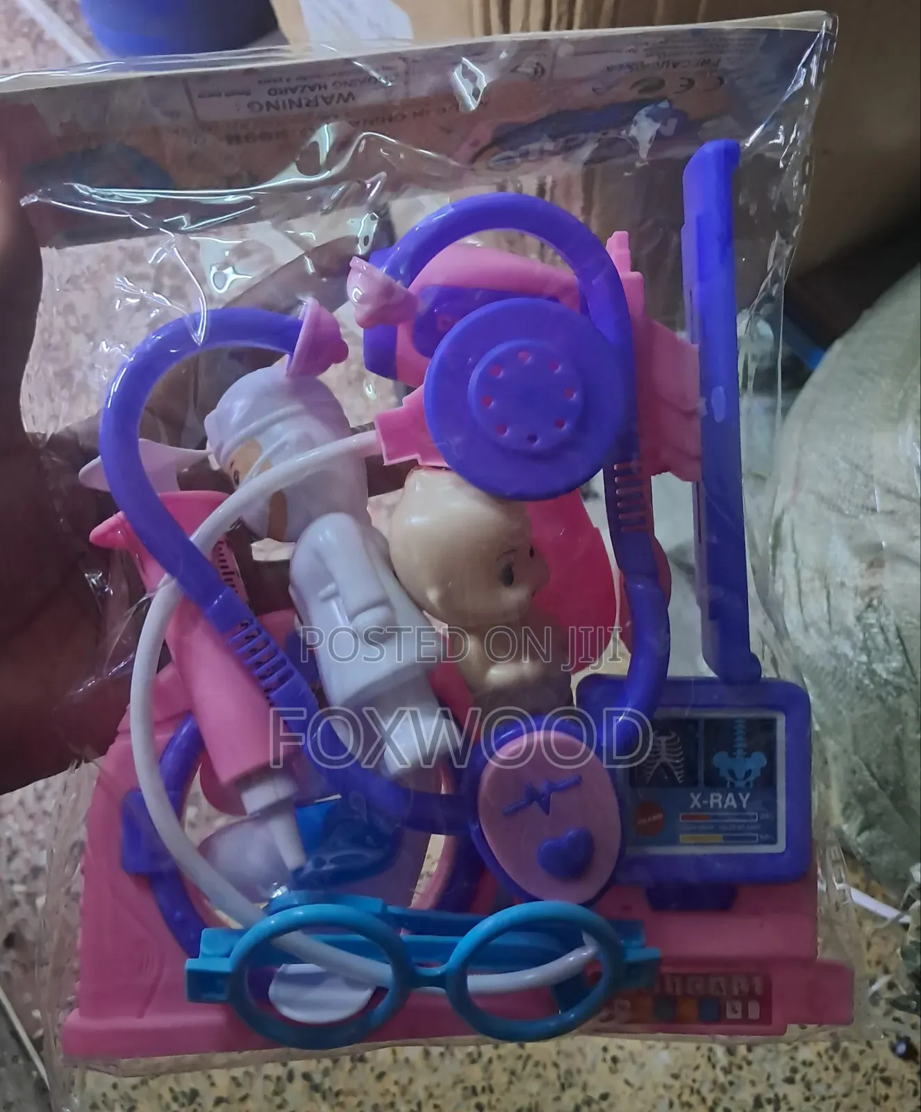 Children's Toy Doctor Kit.