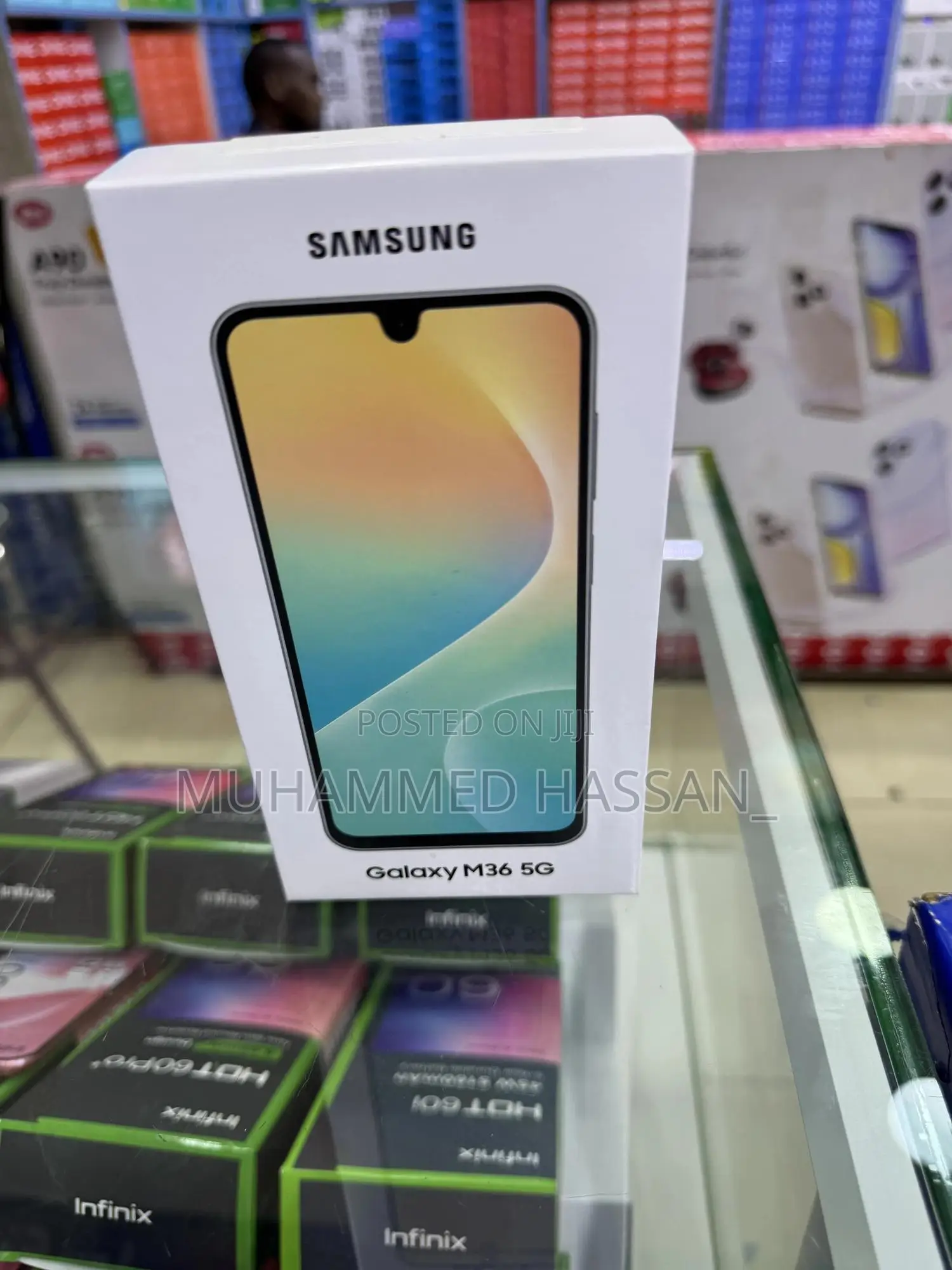 New Samsung Galaxy M36 5G 128 GB Blue