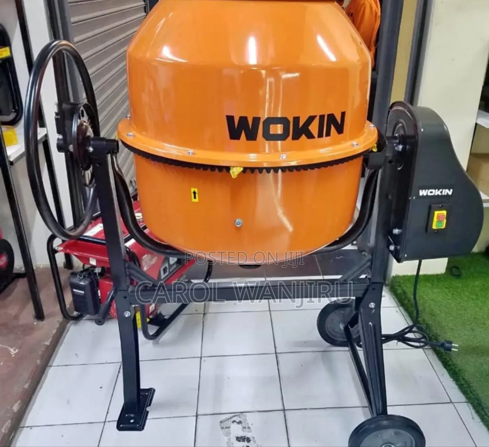 Heavy Duty 200l Electric Concrete Mixer
