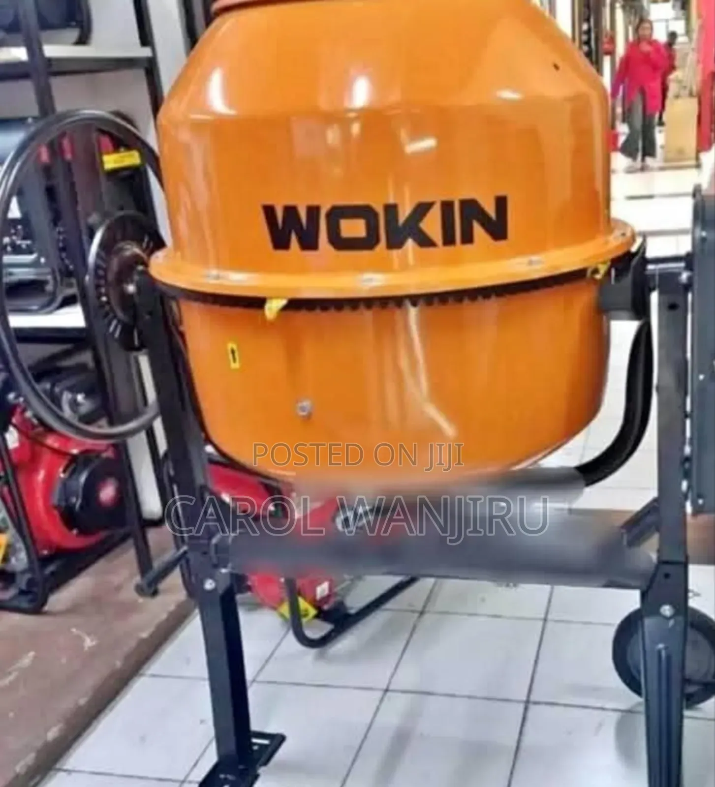 200l Electric Concrete Mixer
