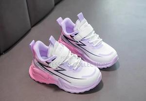 Pink Girls Sneakers - main view