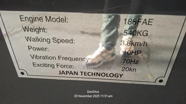 Double Drum Roller, Diesel Driven. - thumbnail 2