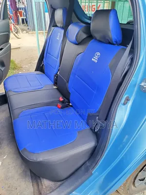 Vitz Blue Car Seat Covers