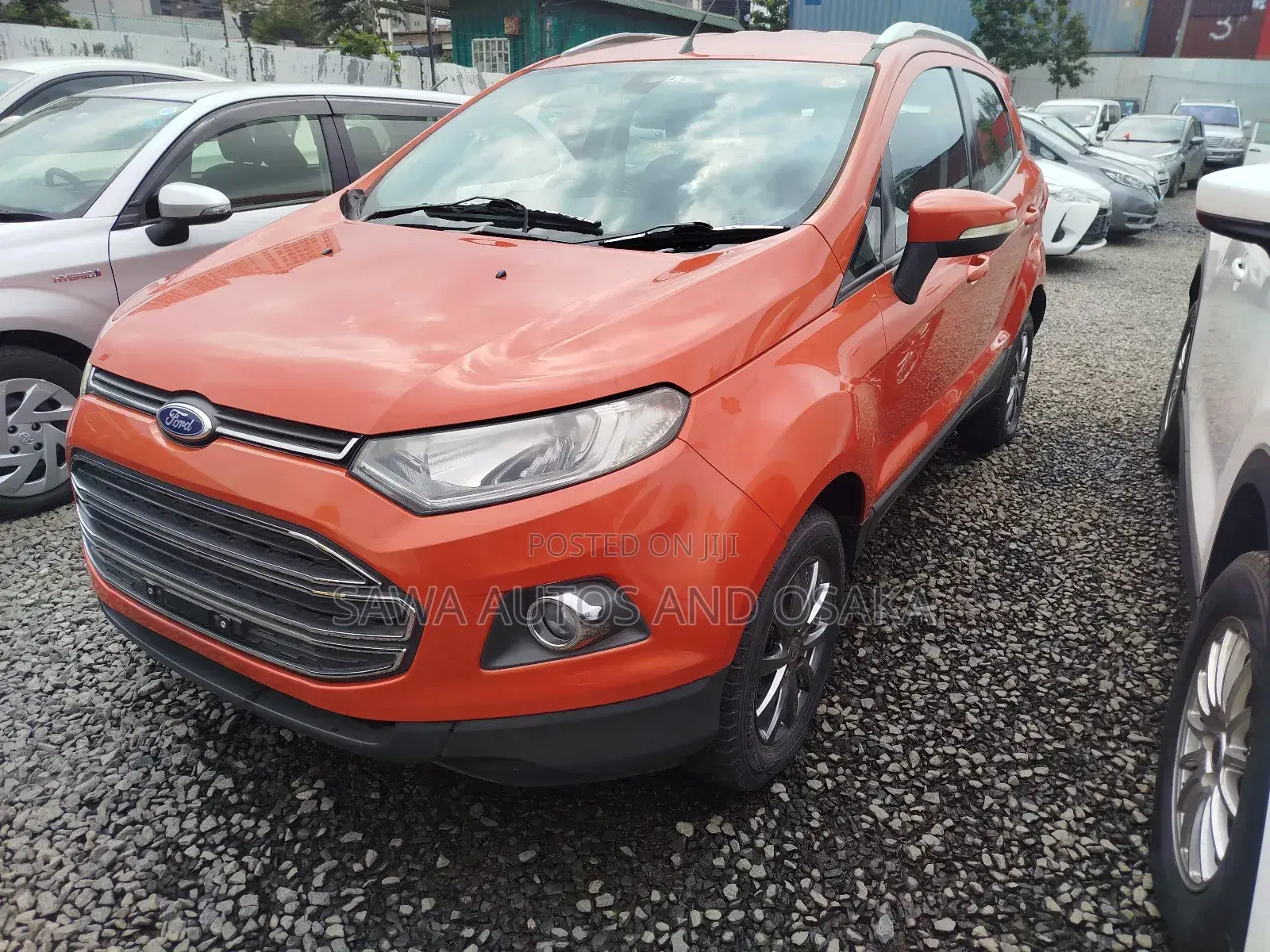 Ford Ecosport 2015 Orange
