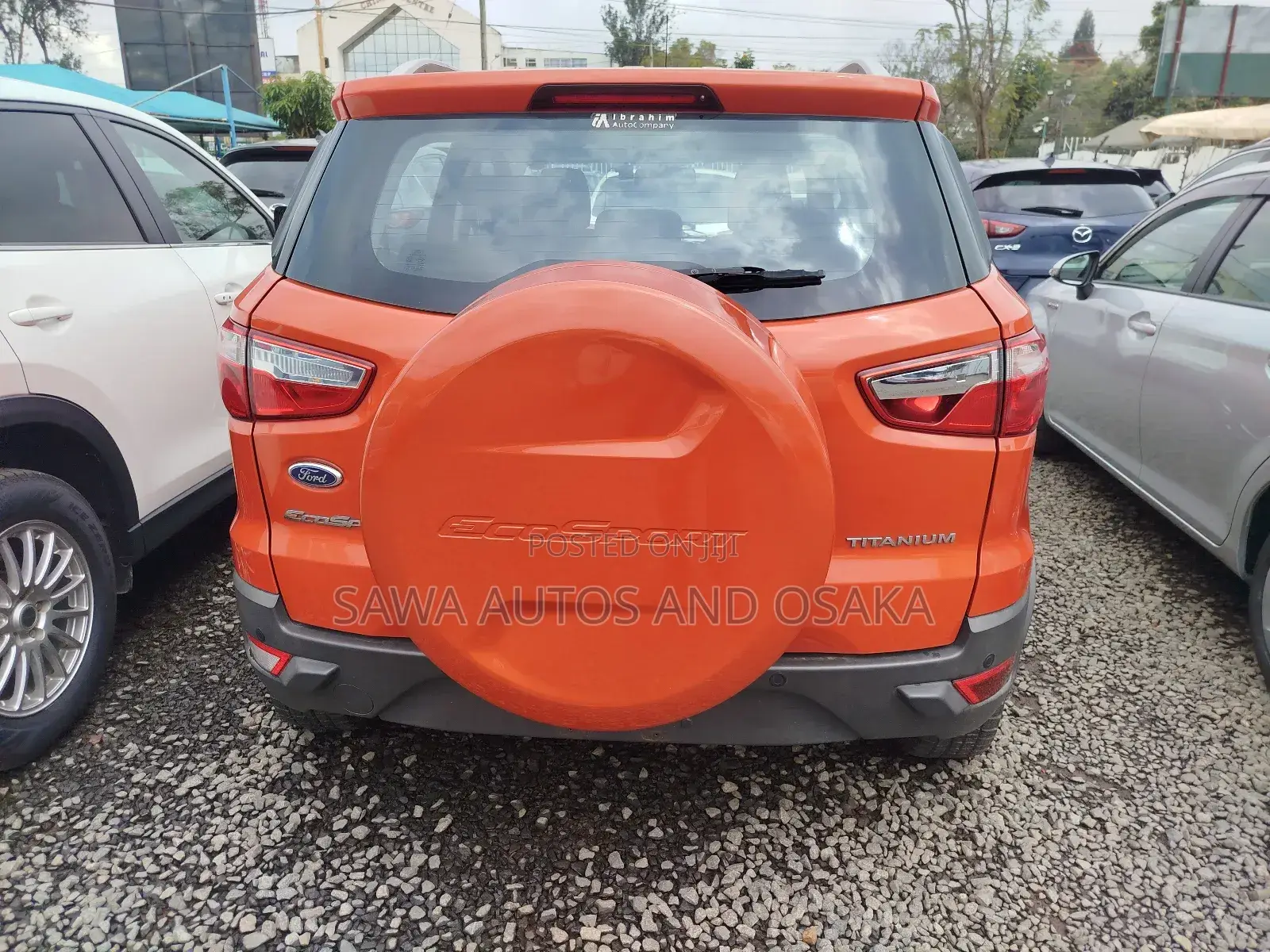Ford Ecosport 2015 Orange