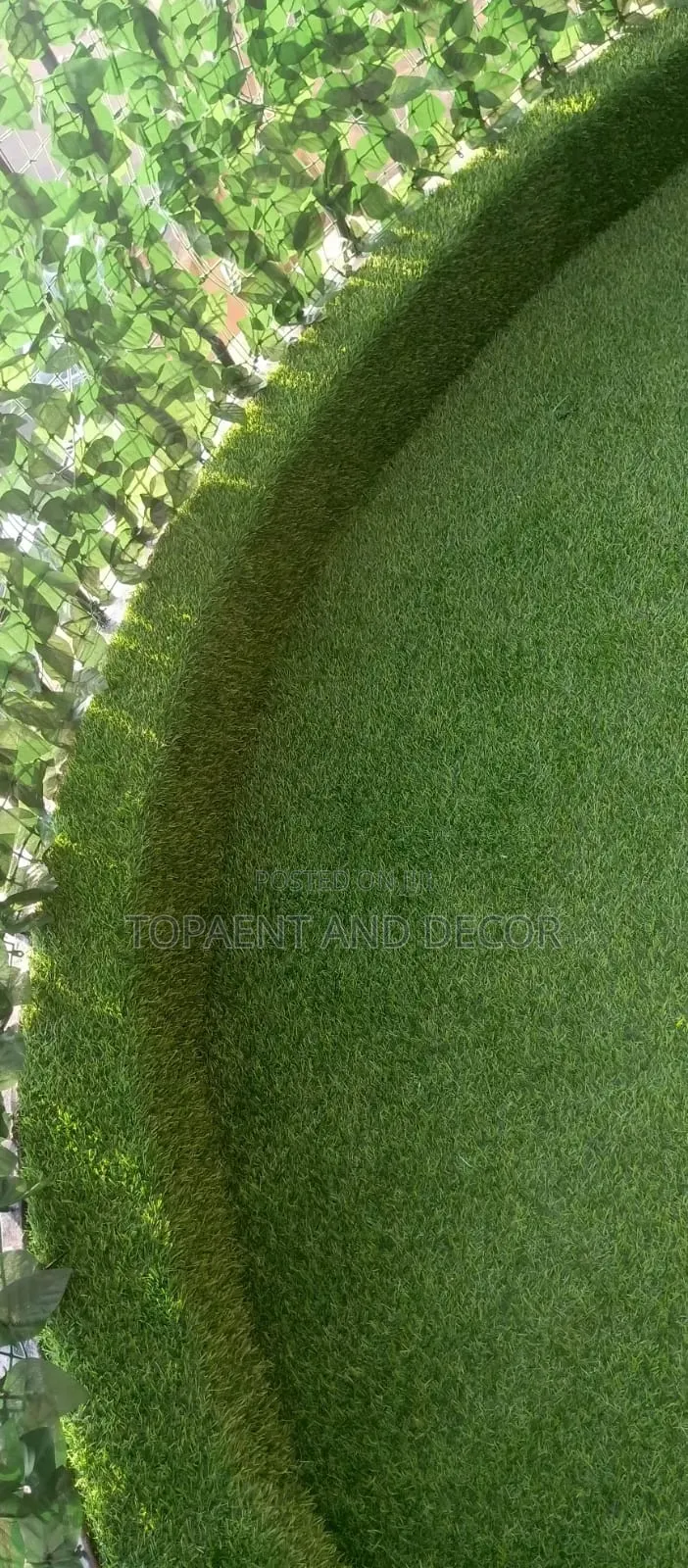 Drainage Backed Grass Carpet for Wet Areas