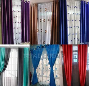 Beautiful Plain Curtains for Affordable House Decoration
