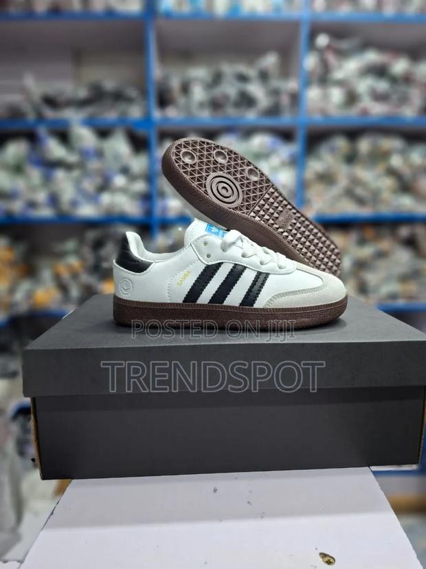 Kids Samba Single SoleWhite - main view