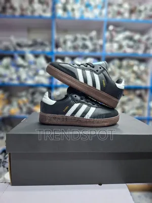 Kids Samba Single Sole Black