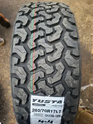 265/70r17 L/T10pr Yusta Tires [All-terrain ]Off Road Tires