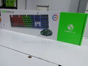 The Gtx350 Colorful Led Gaming Mouse Kb Mouse Combo.