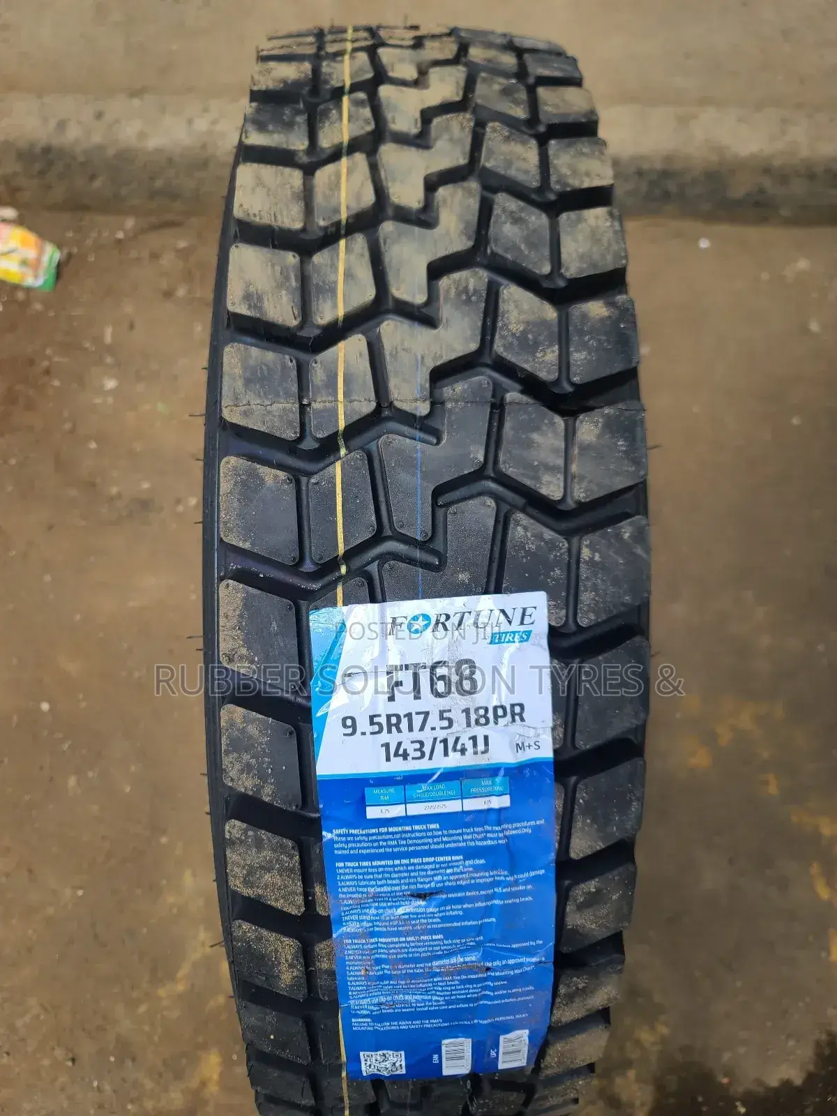 9.5r17.5 Fortune Tires 18pr