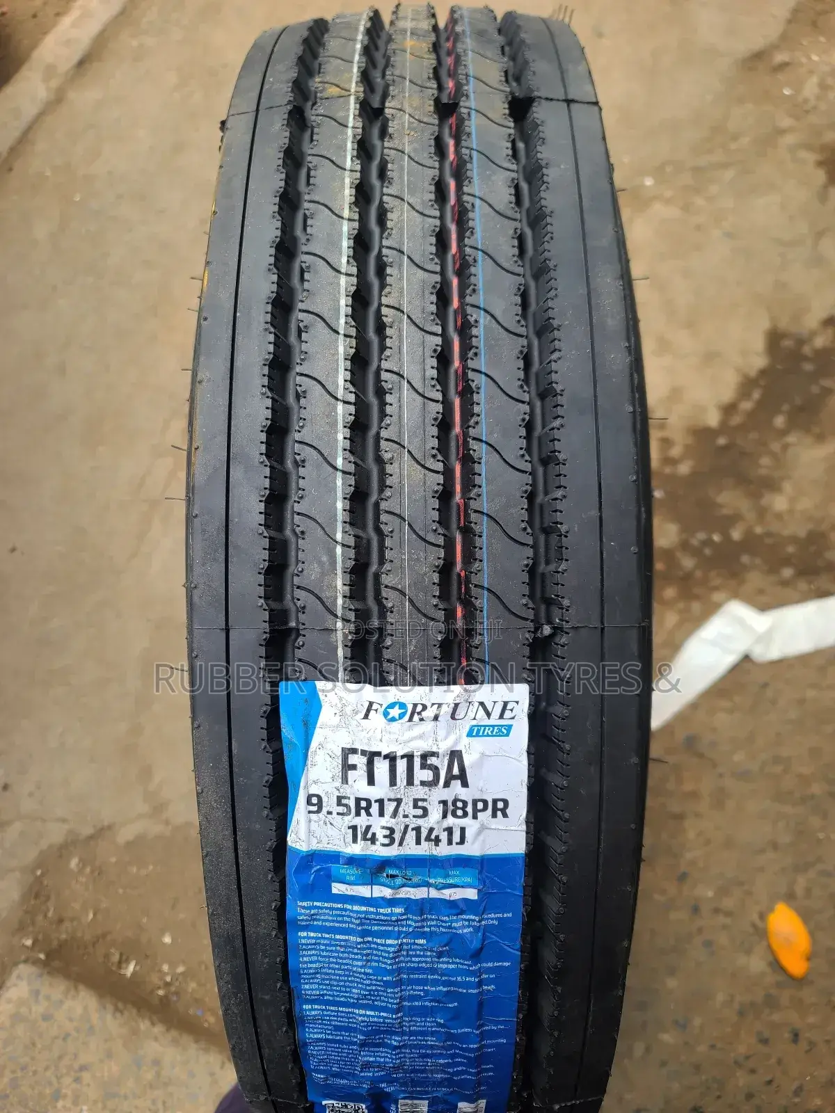 9.5r17.5 Fortune Tires 18pr