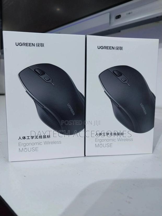Ugreen Mu101 Ergonomic Contoured-Shape Design Wireless Mouse