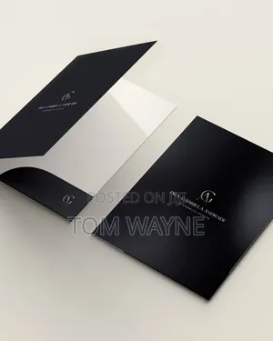 Custom Printed Presentation Folders