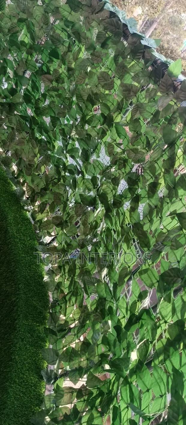 Balcony Dust Trap Artificial Plants Ivy Privacy Fence