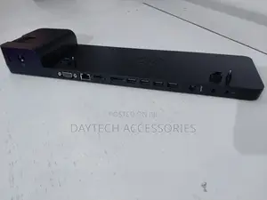 An Hp 2013 Ultraslim Multi-Ports Docking Station.
