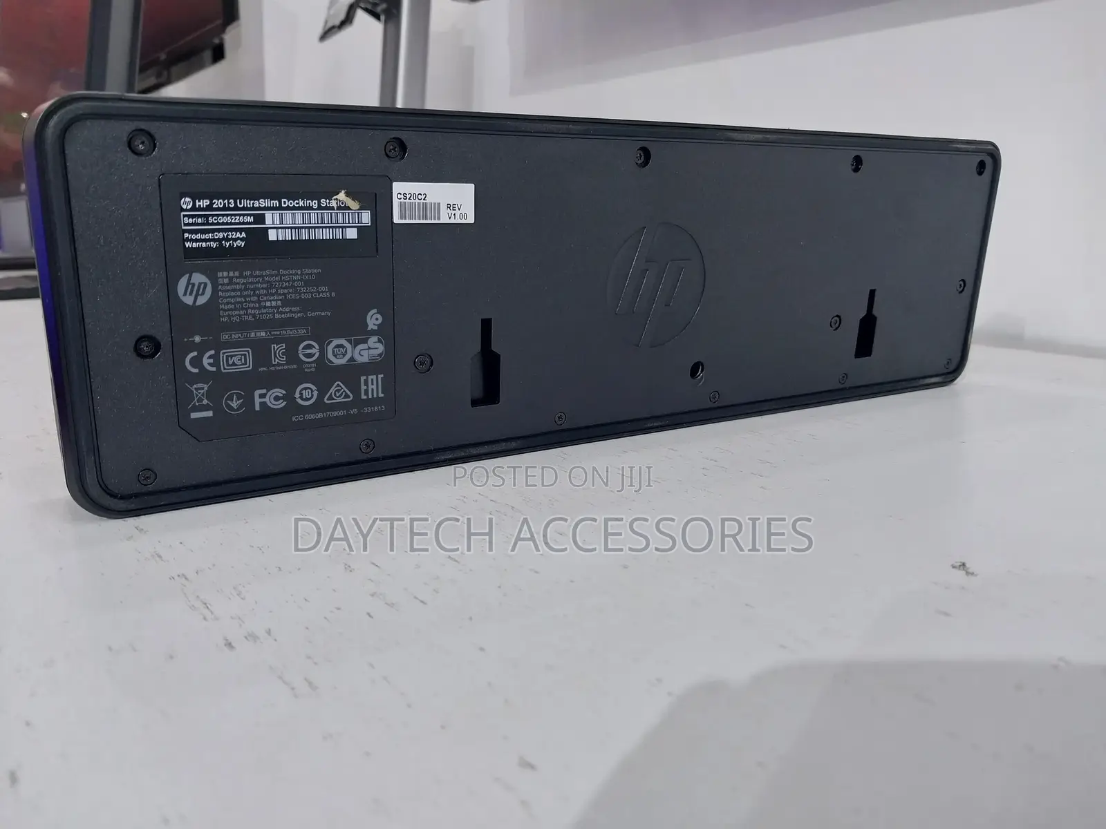 An Hp 2013 Ultraslim Multi-Ports Docking Station.