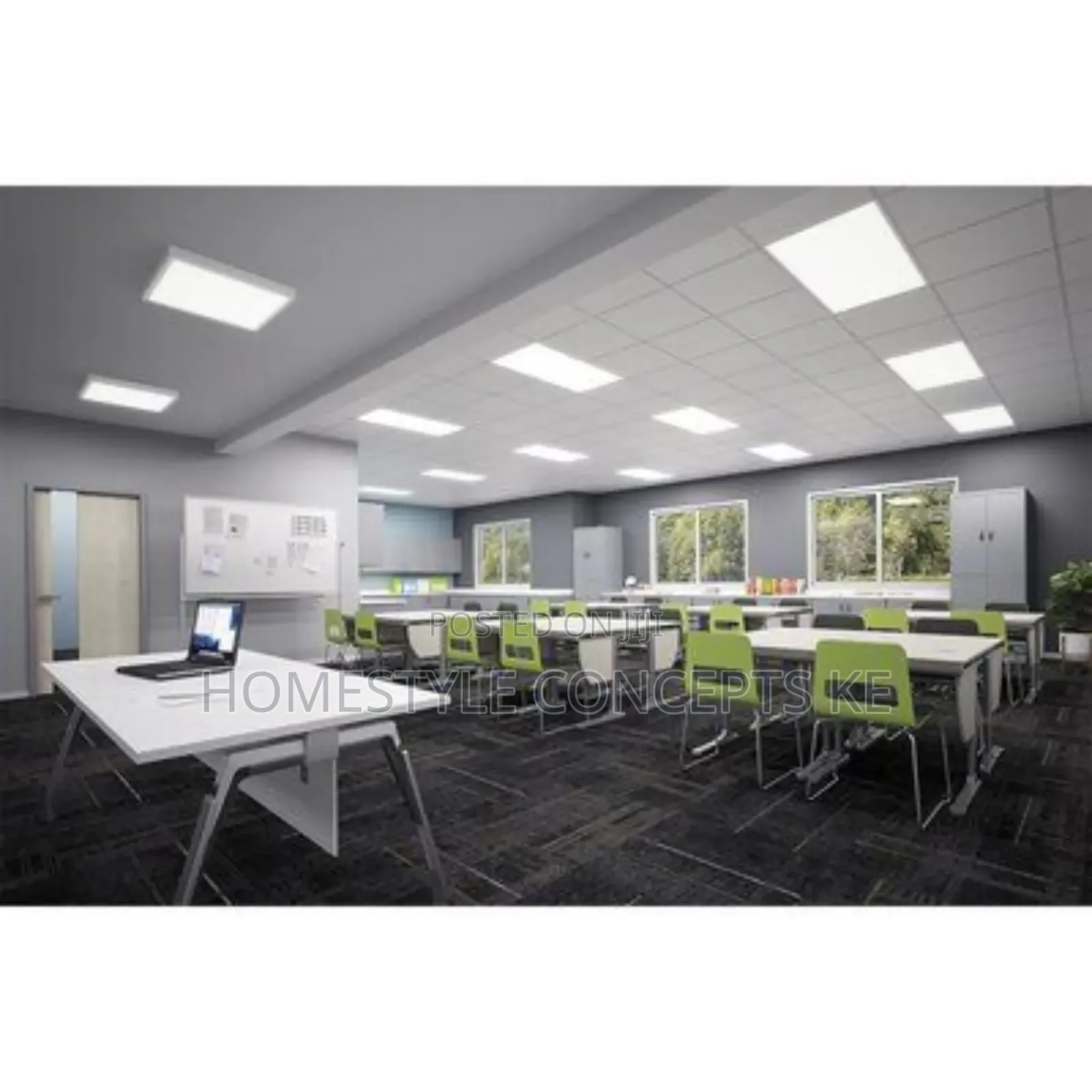 Acoustic Suspended Ceiling Office Interiors Design