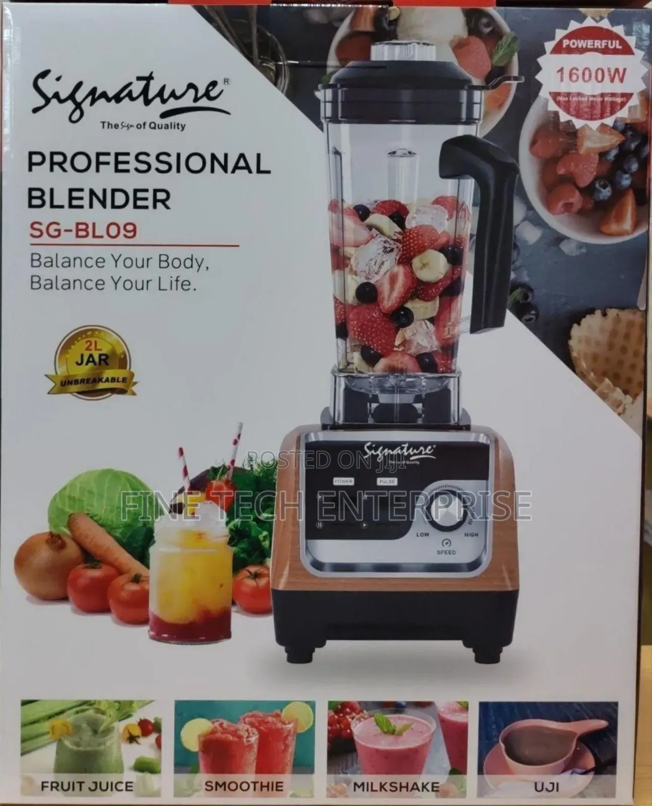 Signature Commercial Blender 2l