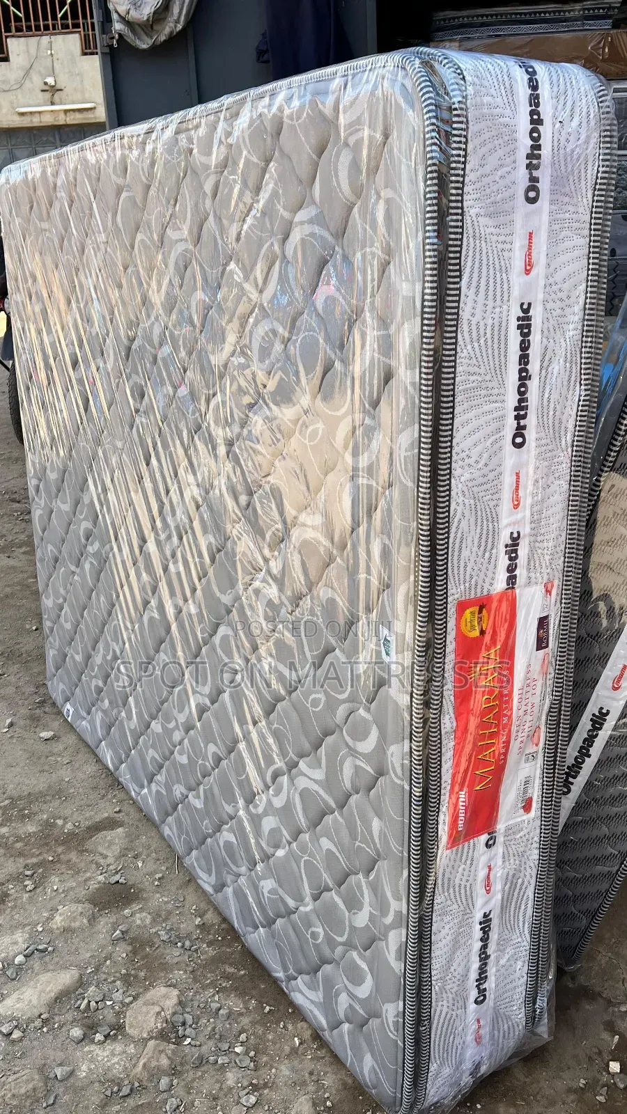 6by6 10inch Pillowtop Orthopedic Spring Mattresses + Free Delivery.