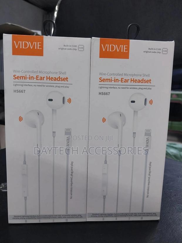 Vidvie Hs667lightning Wired Earphones.