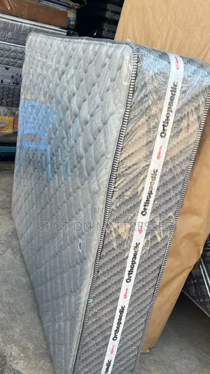 5by6 12inches Orthopedic Spring Mattresses + Free Pillows And Delivery