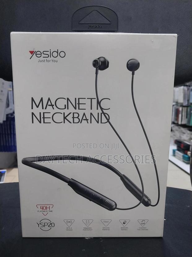 Yesido Ysp20 Magnetic Neckband Headset.