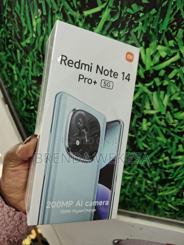 New Xiaomi Redmi Note 14 Pro+ 5G 512 GB Black - main view