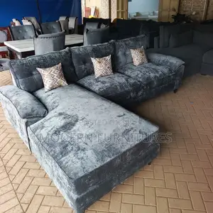 Chocolate Black L Sofa