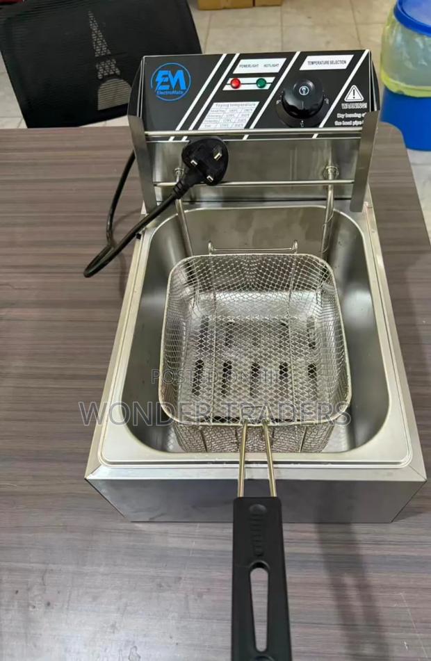Electromate Single Deep Fryer 6litre - main view