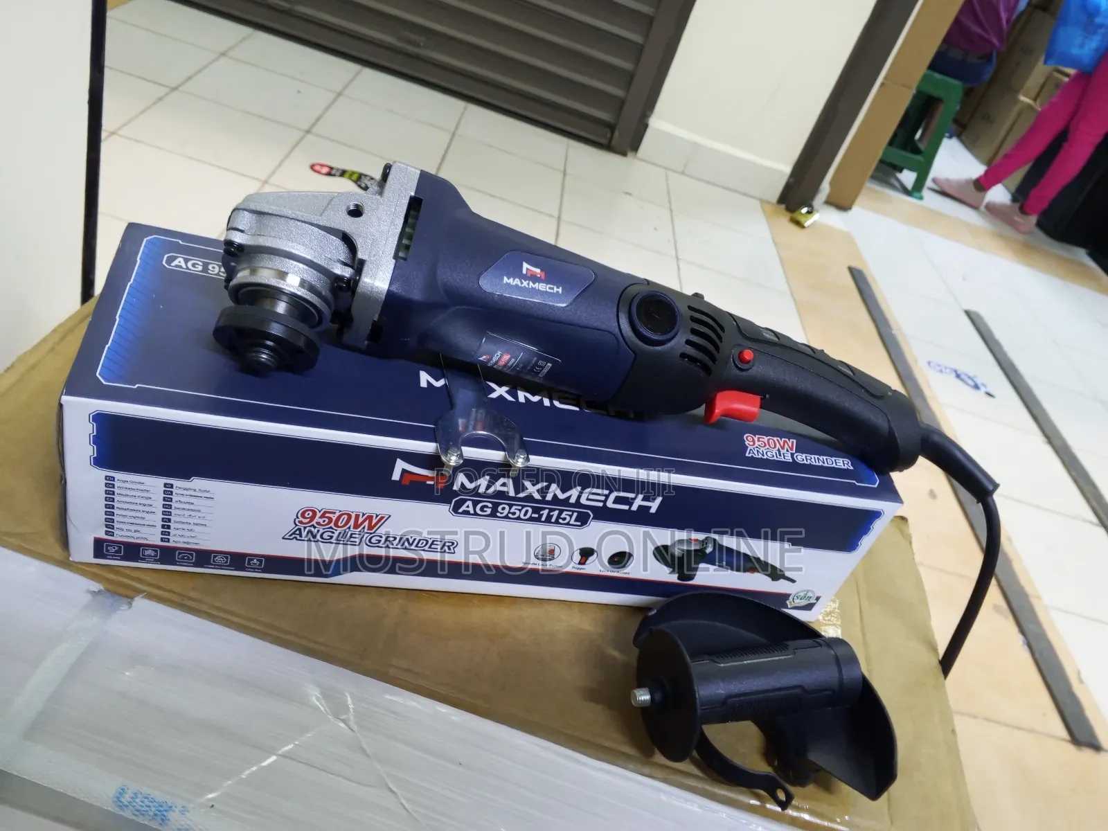 Maxmech 950w Angle Grinder