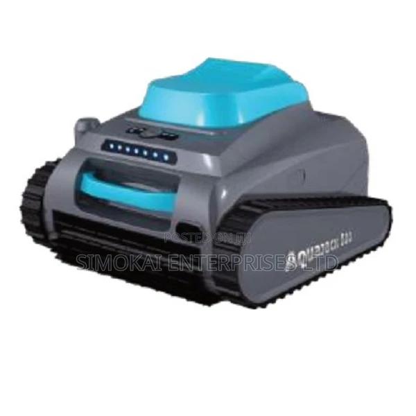 Robotic Pool Cleaner Climbing The Wall, Cleaning The Floor & Waterline