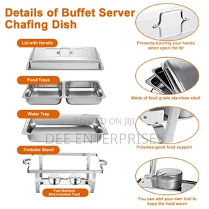 High Quality Stainless Steel 12l Chaffing Dishes