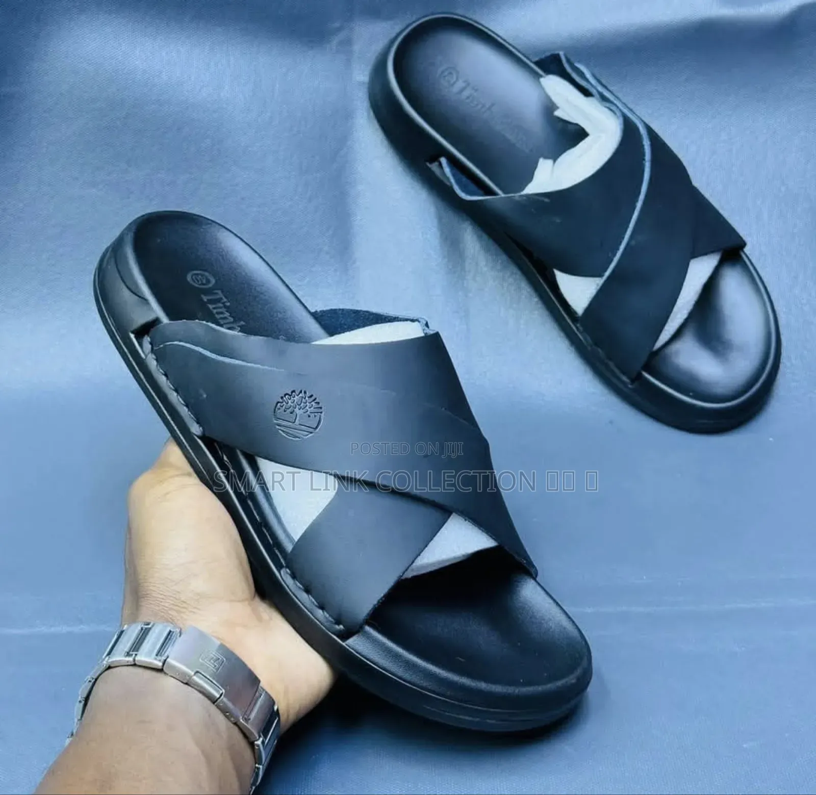 All Black Clarks Sandals