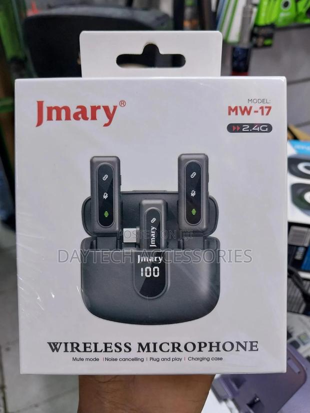 Jmary Mw-17 Wireless Microphone for (Type-C) Devices.