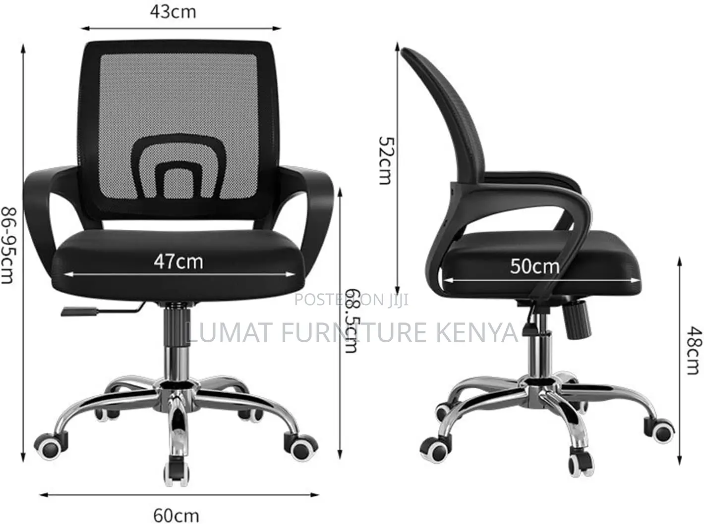 Staff Clerical Mesh Office Seat