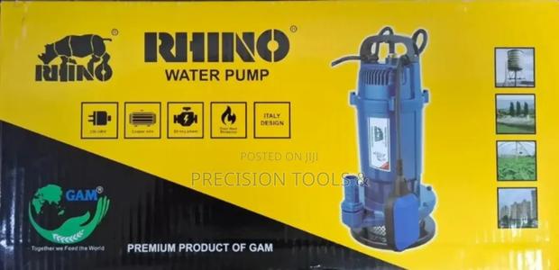 *Rhino QDX Submersible Pumps*
1.5hp, 38mtrs Head