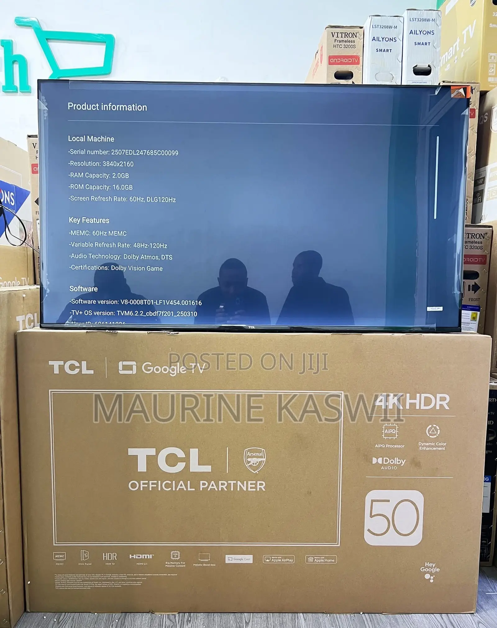 TCL V6c 50” Inch Google (2025