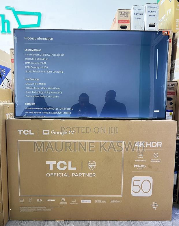 TCL V6c 50” Inch Google (2025 - thumbnail 2