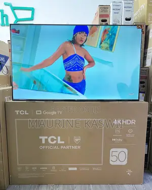 TCL 50′′ HDR Google Tv (New 2025) 50 V6c