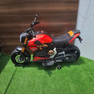 Red Thunder Kids Electric Motorcycle
